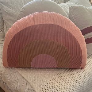 New Condition World Market Rainbow Boho Pillow